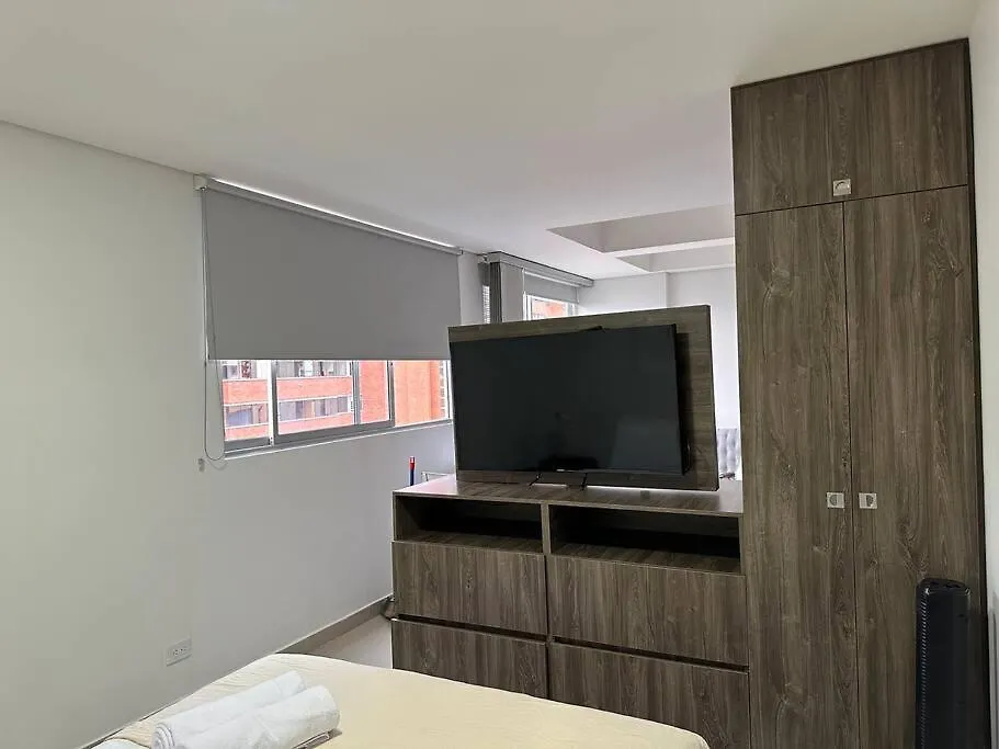 Apartmán Moderno Loft Poblado Con Vista A Las Montanas 1712 Medellín